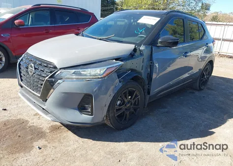 2021 Nissan Kicks Sr Xtronic Cvt from USA, damaged, VIN 3N1CP5DV2ML549822